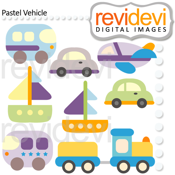600x600 Pastel Clipart Choo Choo Train