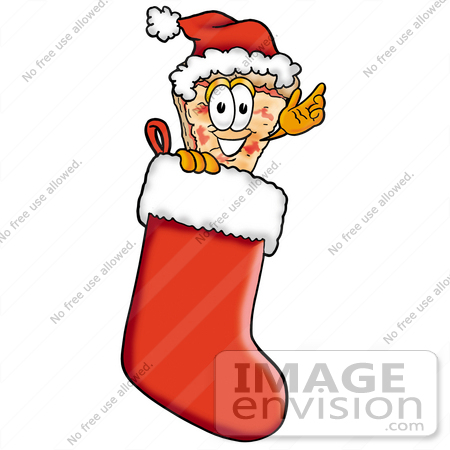 450x450 Clip Art Graphic Of A Cheese Pizza Slice Cartoon Character Wearing
