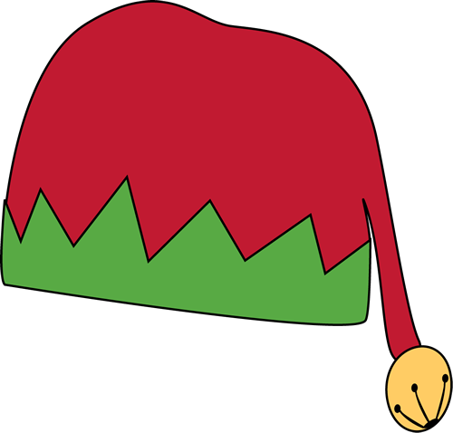 500x478 Elf Clipart Green Santa Hat
