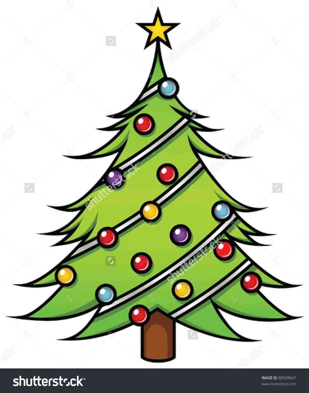 Cartoon Christmas Tree Pictures | Free download on ClipArtMag