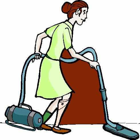490x491 Cleaning Lady Clipart Kid