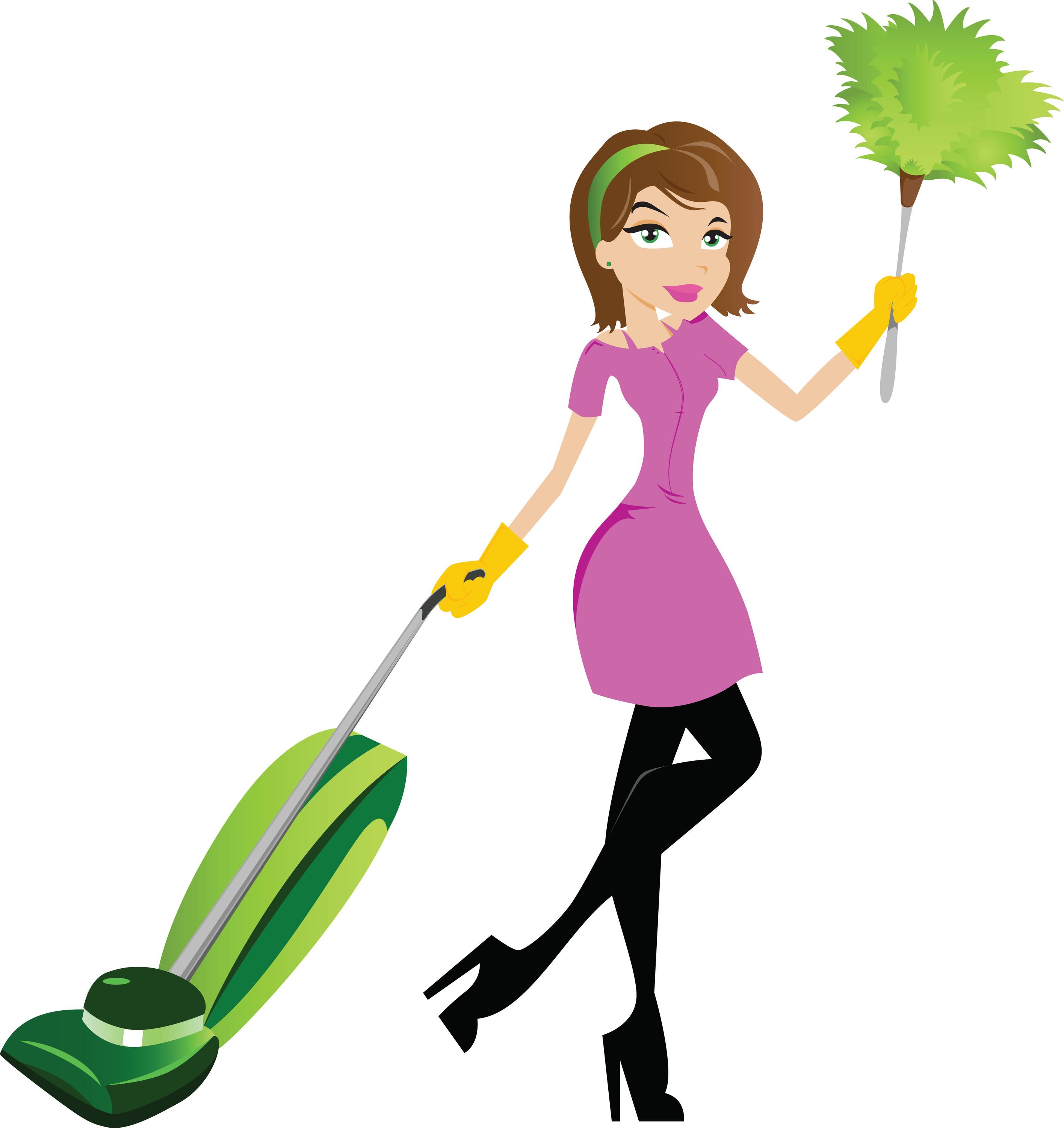 Cartoon Cleaning Lady Clipart | Free download on ClipArtMag