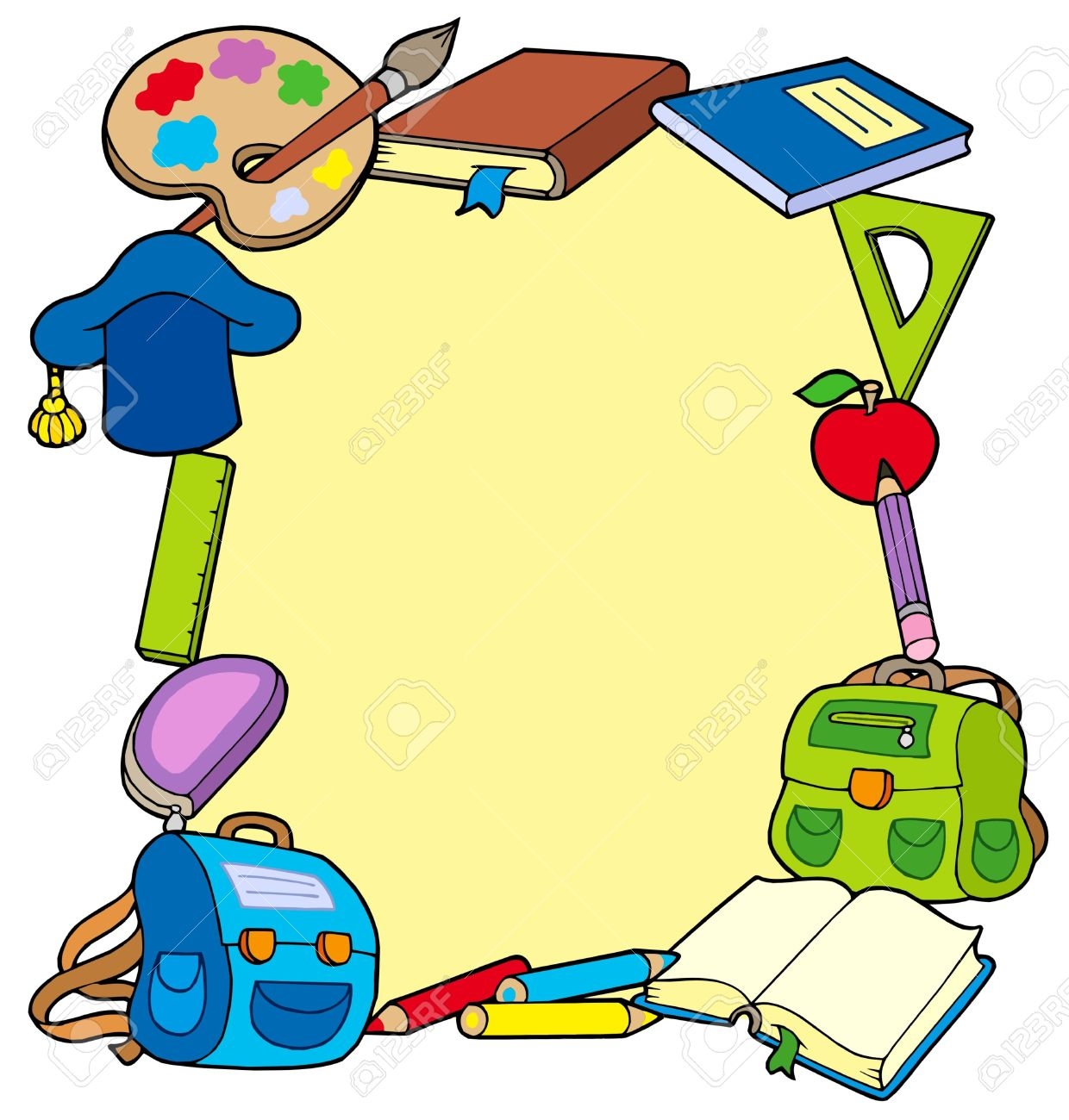 1240x1300 Clipart For School