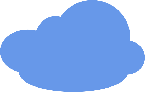600x351 Cloud Blue Modified Clip Art