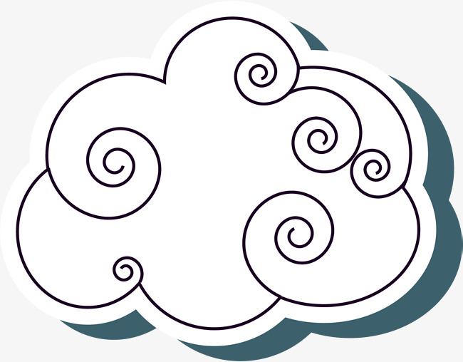 650x508 Cloud Lines, Hand, Cartoon Clouds Png And Vector For Free Download