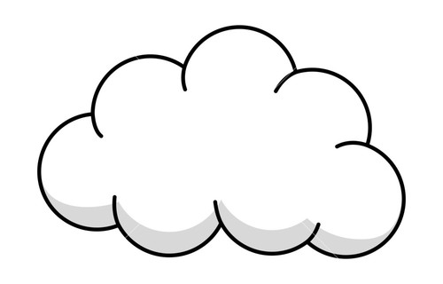 500x320 Graphics For Fluffy Cloud Graphics