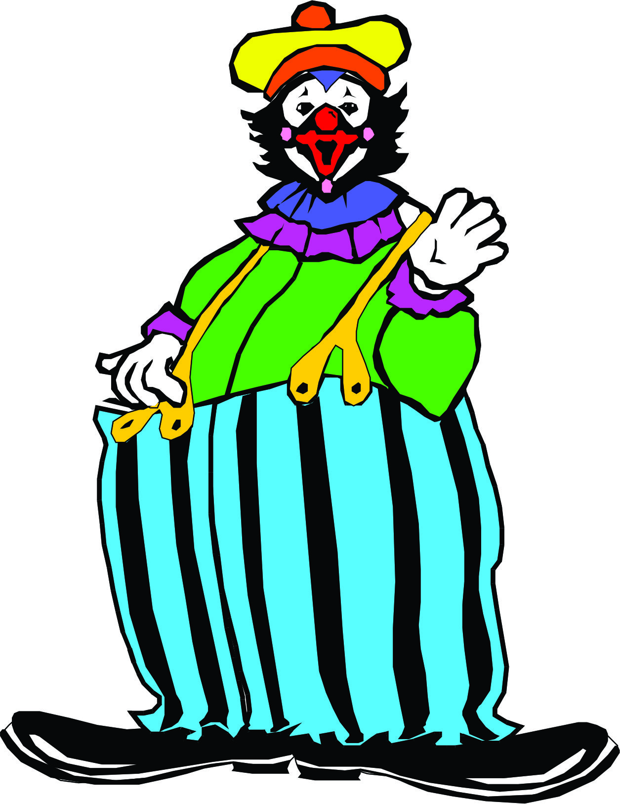 1255x1625 Cartoon Clown Pictures Clipart