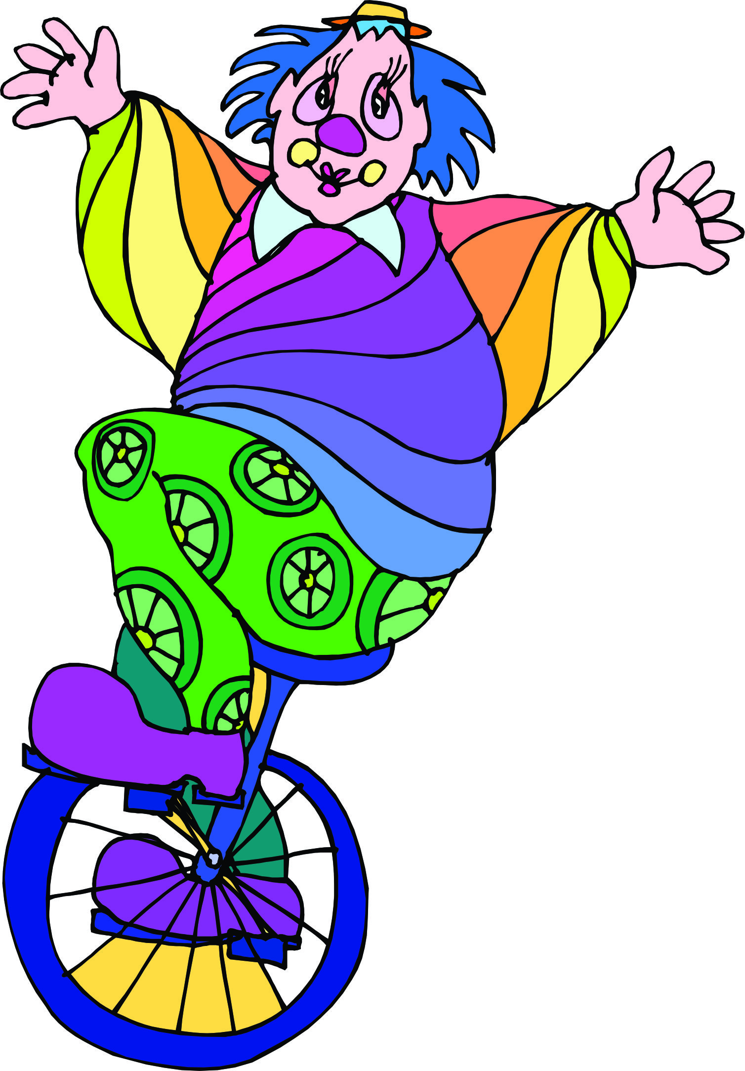 1508x2167 Cartoon Clown Images Clipart