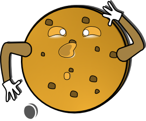 300x249 Crazy Cookie Clip Art