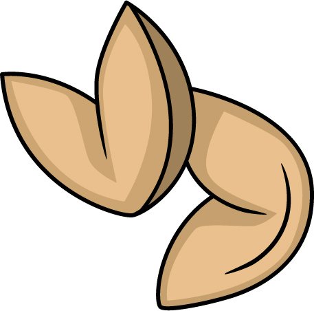 457x452 Fortune Cookie Clipart