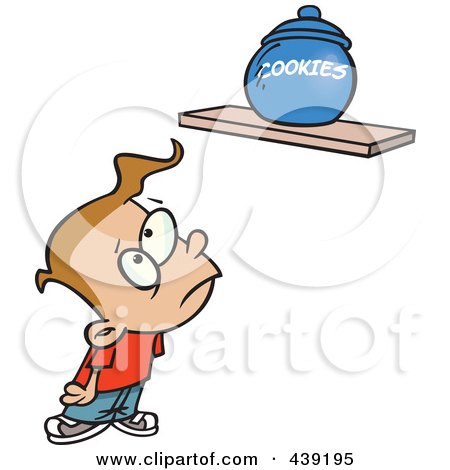 450x470 Royalty Free (Rf) Clip Art Illustration Of A Cartoon Baby Trying