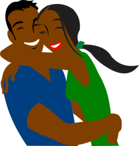 285x300 Couple Clip Art