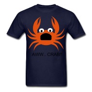 190x190 Shop Funny Cartoon Crab T Shirts Online Spreadshirt