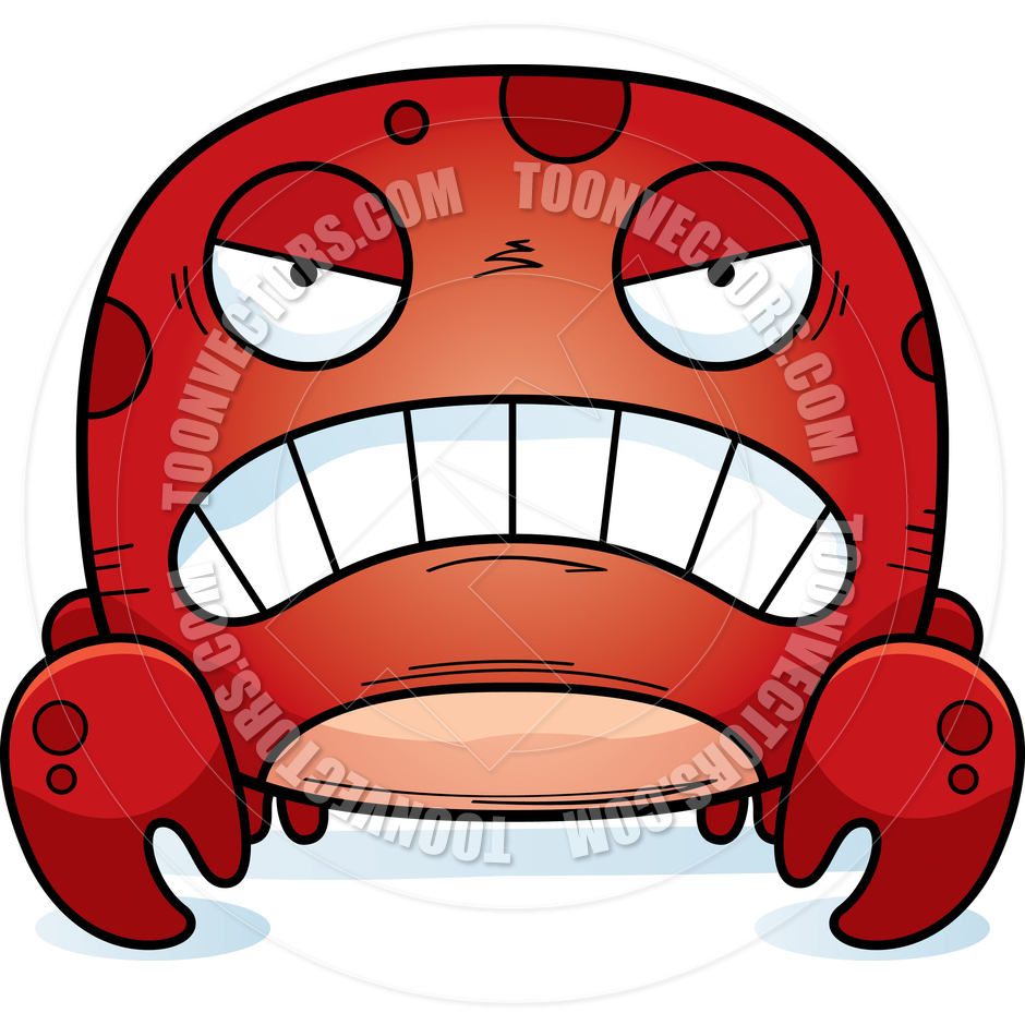 940x940 Cartoon Little Crab Angry By Cory Thoman Toon Vectors Eps