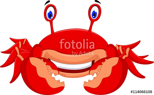 500x310 Funny Cartoon Crab Stock Image And Royalty Free Vector Files