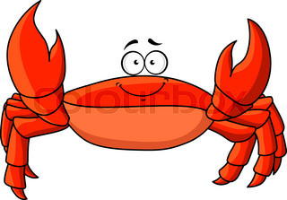 320x223 Cartoon Funny Crustacean Chefs Characters With Red Crab And Shrimp