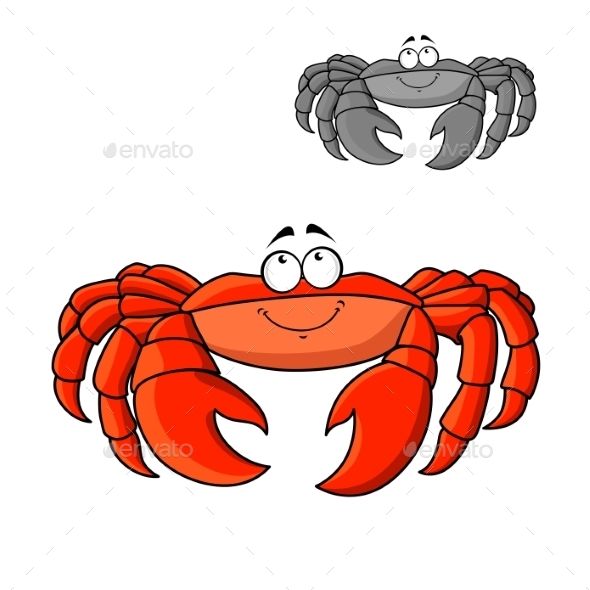 590x590 The Best Crab Cartoon Ideas Easy Drawing Steps
