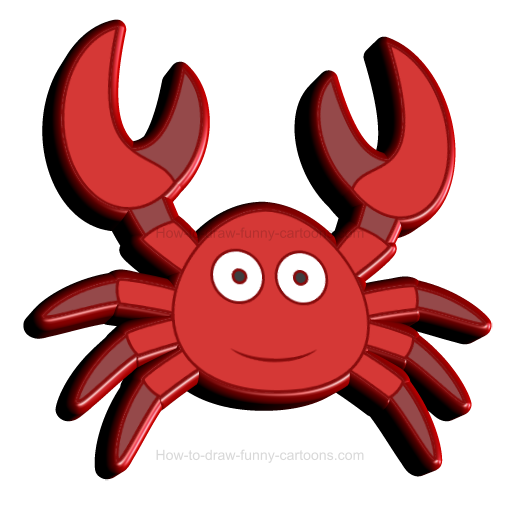 520x505 To Draw A Crab Icon