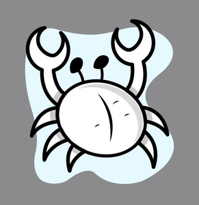 291x300 Cartoon Crab Illustration Royalty Free Stock Image