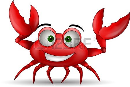 450x300 Funny Cartoon Crabs Royalty Free Cliparts, Vectors, And Stock