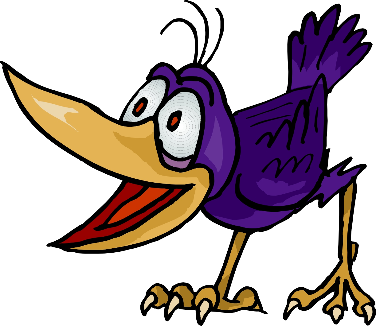 1224x1062 Crow Funny Cartoons Clipart