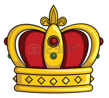 450x405 The Emperor's Crown Clipart