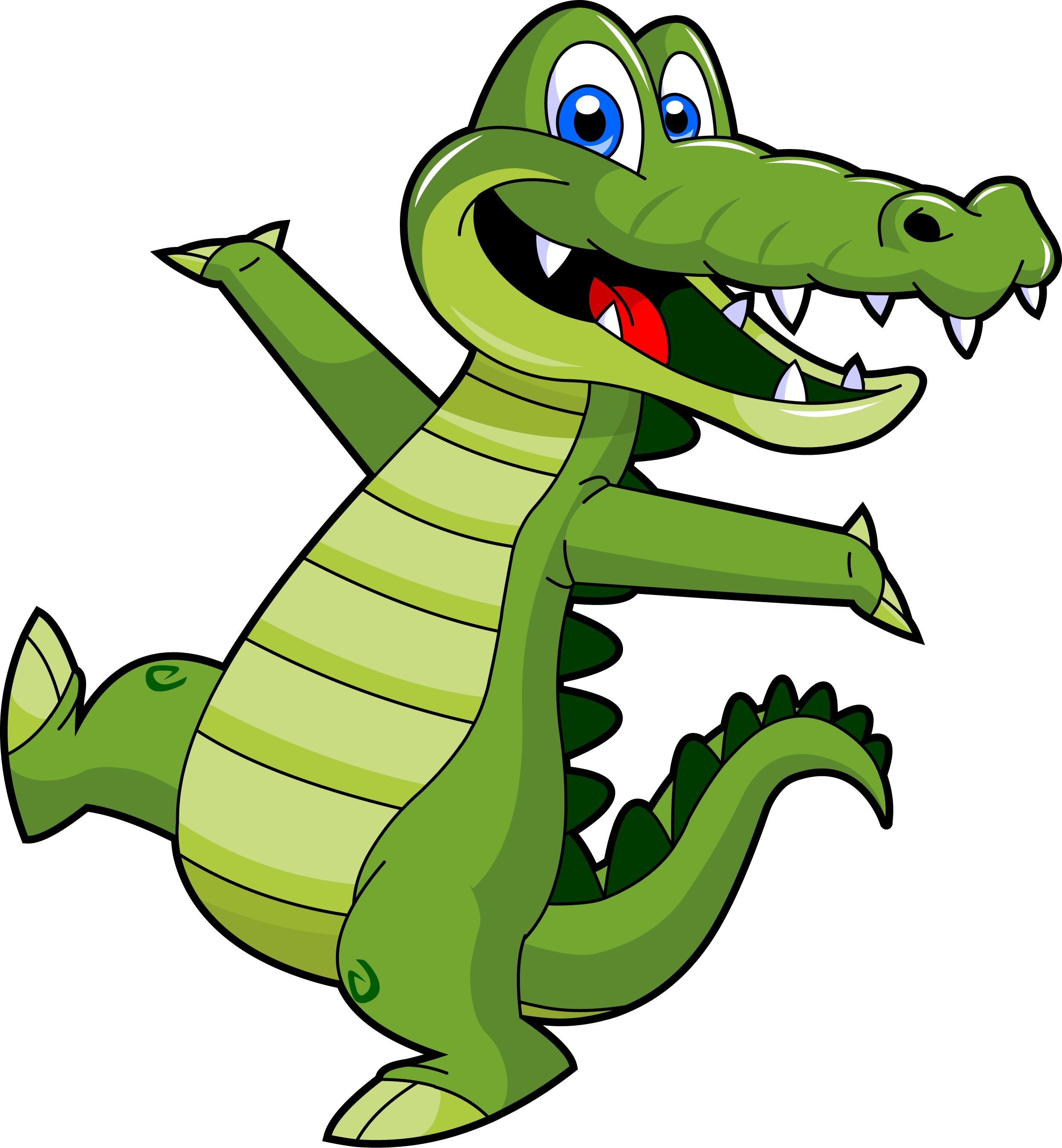 2494x2696 Crocodile Clipart Cartoon