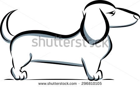 450x280 Dachshund Clipart Mini