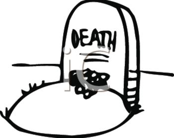 350x277 Gravestone Clipart Death