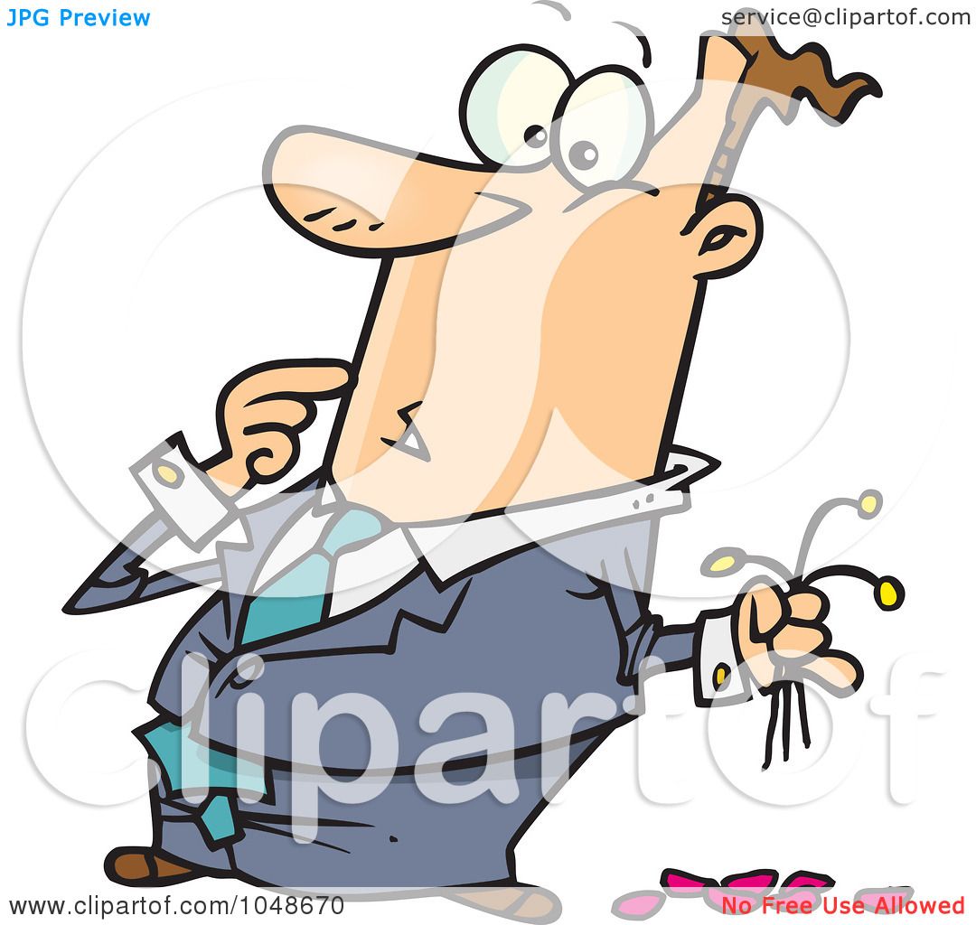 1080x1024 Royalty Free (Rf) Clip Art Illustration Of A Cartoon Man Striking