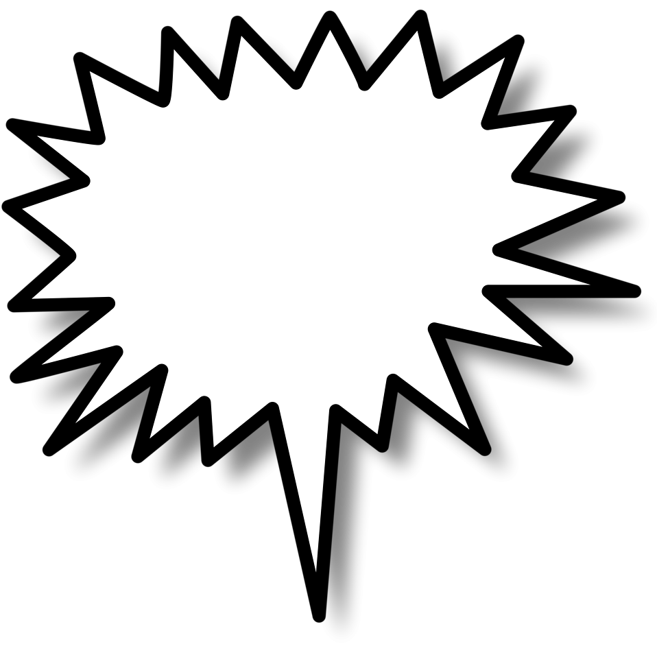 958x958 Speech Bubble Free Stock Photo Illustration Of A Blank Cartoon