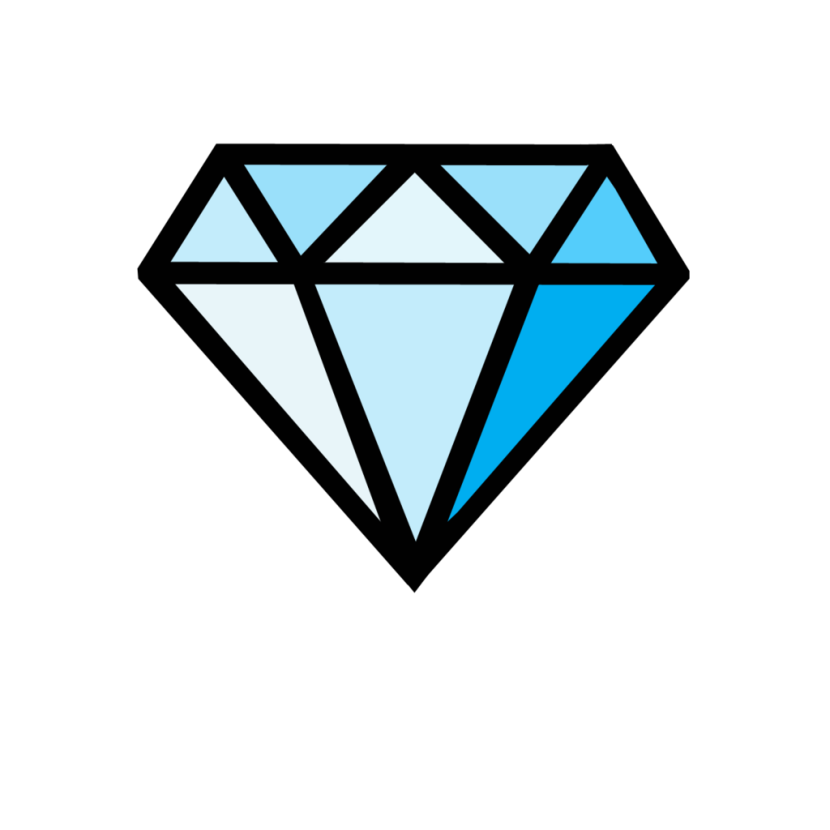 830x830 Diamond Clipart
