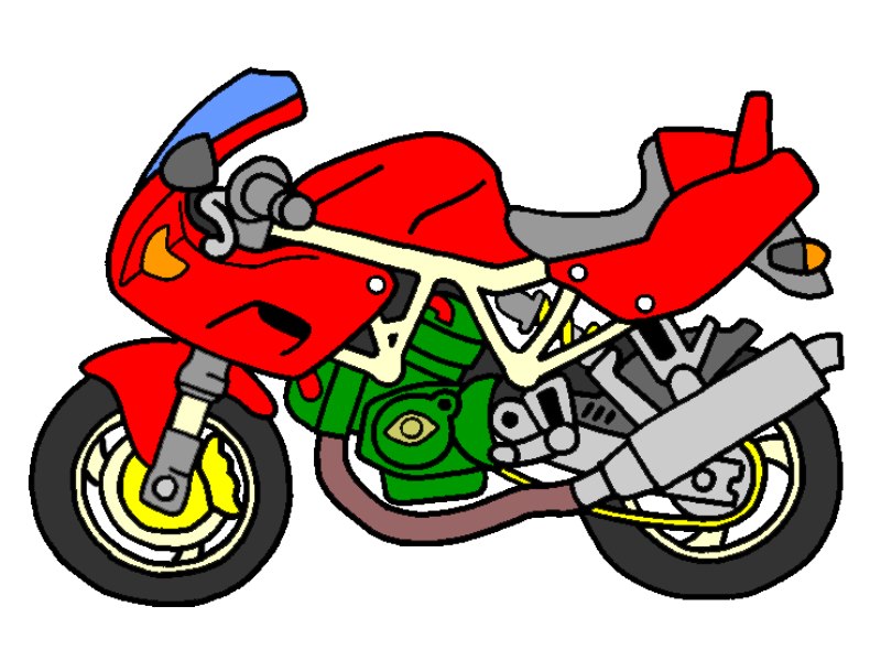 800x600 Cartoon Dirt Bike Pictures