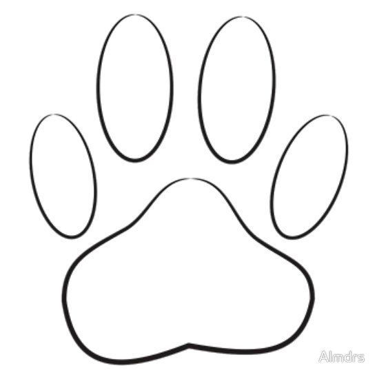 550x550 Sold! White Dog Paw Print Stickers. (Mar. 25)