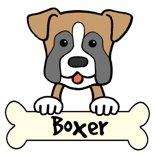 320x320 Tag For Boxer Dog Draw Cartoon