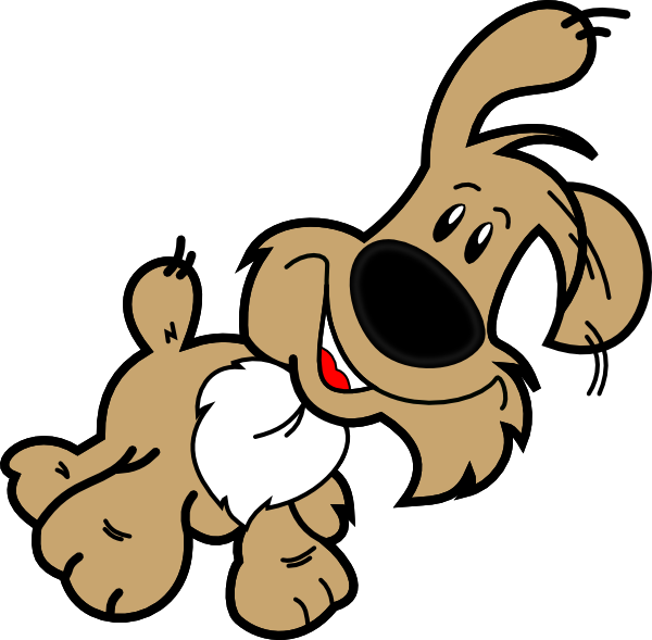 600x589 Cartoon Dog Face Clipart