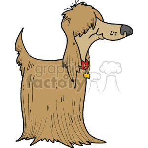 300x300 Royalty Free Cartoon Show Dog 131849 Vector Clip Art Image