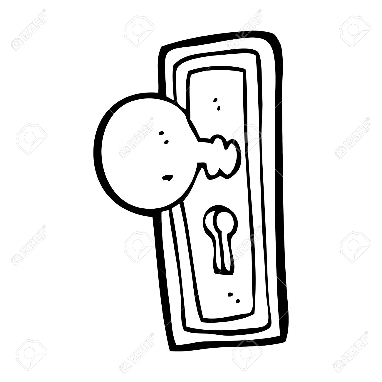 1300x1300 Door Knob Clip Art. Door Handles Eps8 Vector Art Illustration