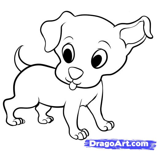 511x491 Drawn Cartoon Cute Dog