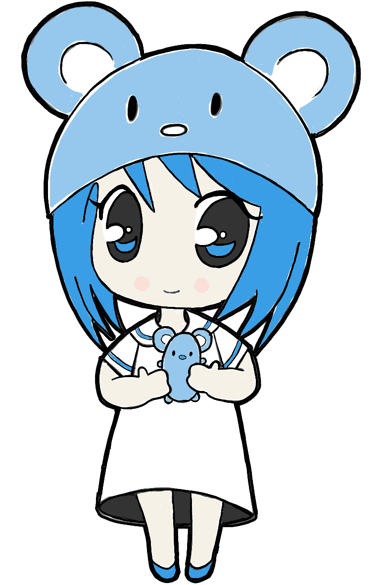 778x1182 How To Draw A Chibi Girl With Cute Mouse Hat Easy Step By Step
