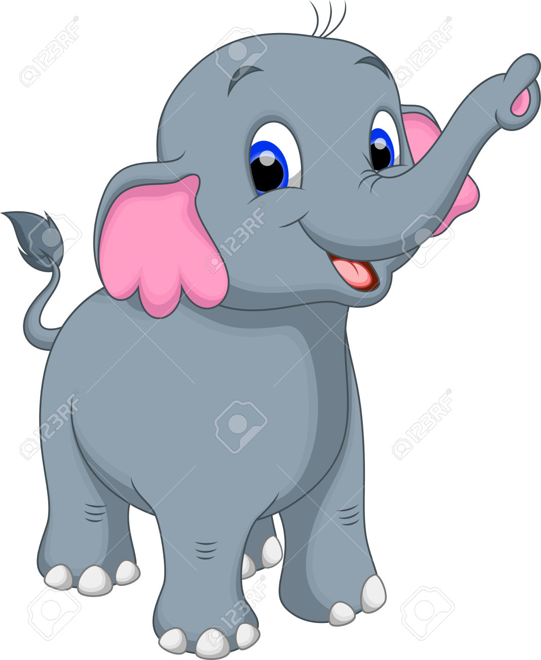 1066x1300 Cartoon Clipart Baby Elephant