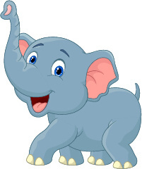 201x240 Cartoon Elephant Images Free Vector Download (14,765 Free Vector