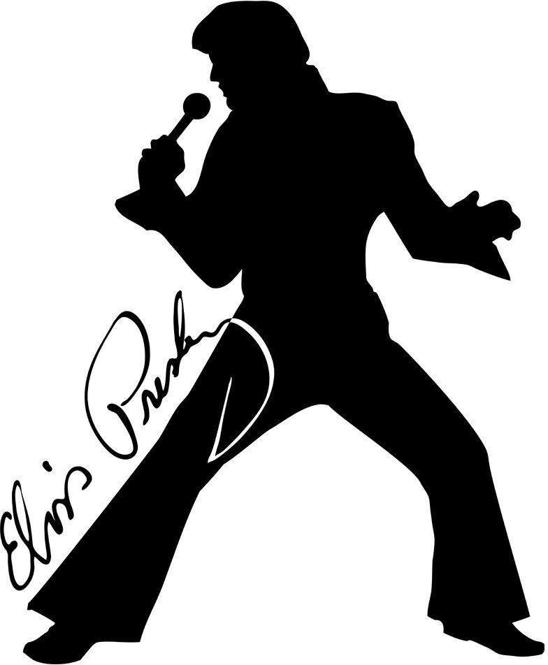 784x952 Free Cartoon Elvis Presley Clipart