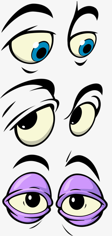 382x800 Cartoon Eyes Png, Vectors, Psd, And Icons For Free Download Pngtree