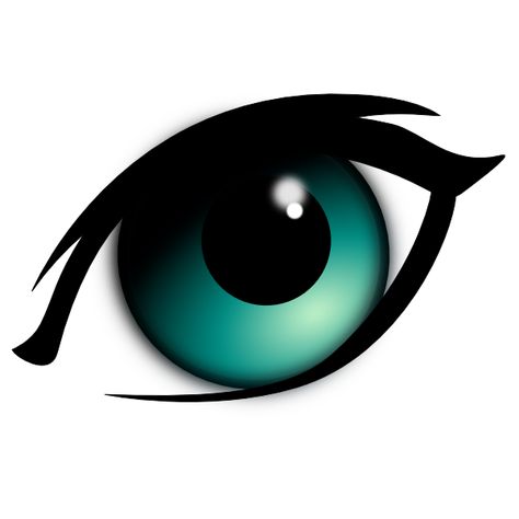 474x474 Animated Eyes Blue Cartoon Eye Clip Art Set Design