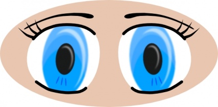 425x209 Free Clipart Images Eyes