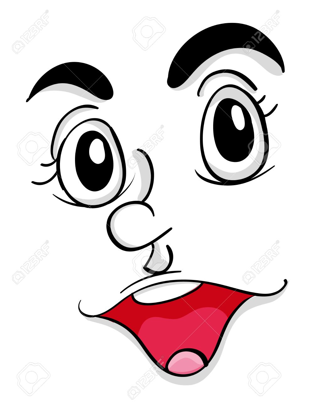1029x1300 Clip Art Mouth Nose Eyes