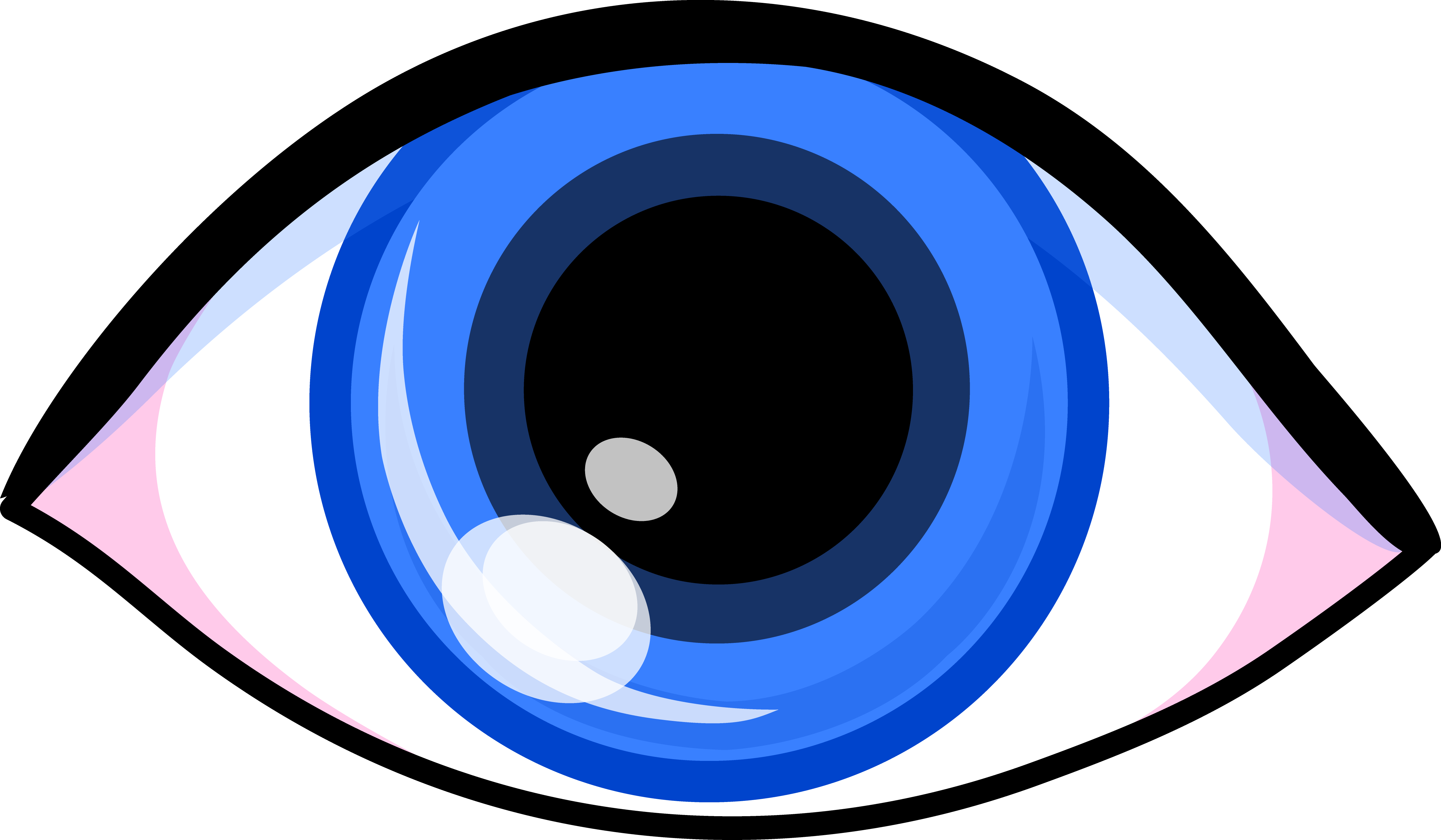 5076x2962 Eyeball Clipart Simple Eye
