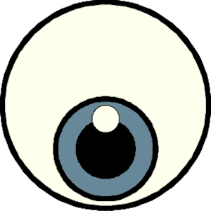 300x300 Eyeball Eyes Cartoon Eye Clip Art Clipart Image 0 2