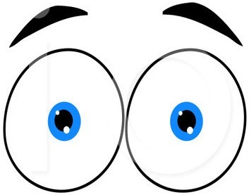 353x277 Eyes Clip Art